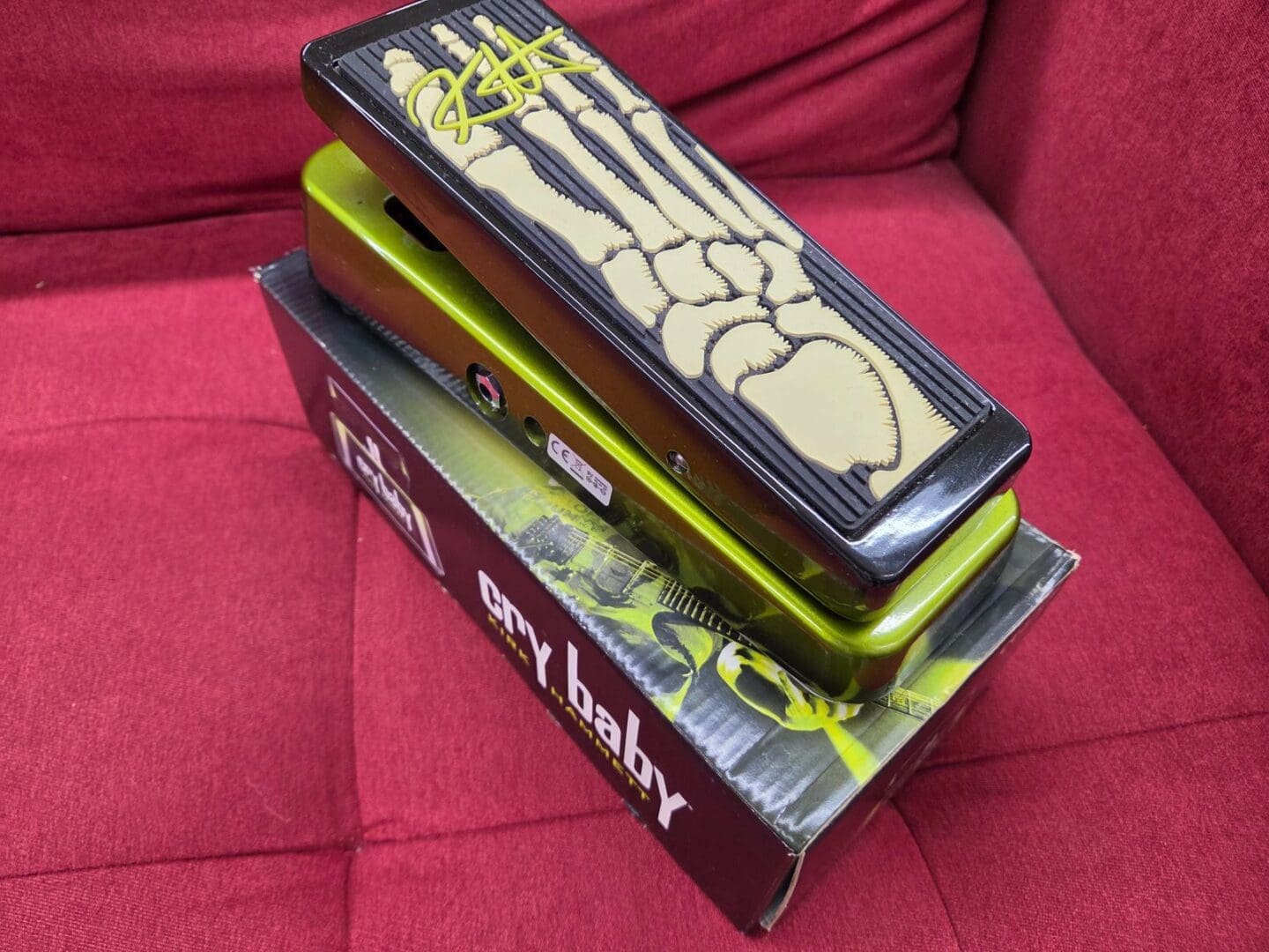 Dunlop KH95 Kirk Hammett Signature Cry Baby Wah - Green