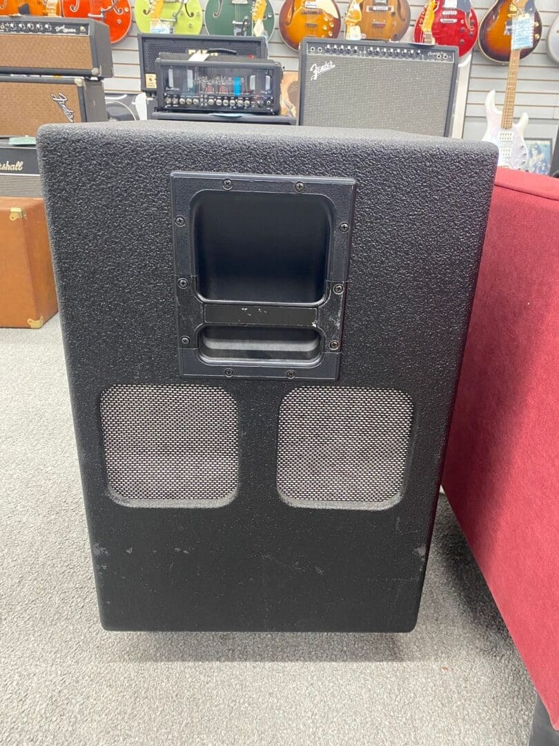 Motion Sound SRV-212 Passive 2x12 Rotary Extension Cabinet with Footswitch 4ohm - Black - Image 11